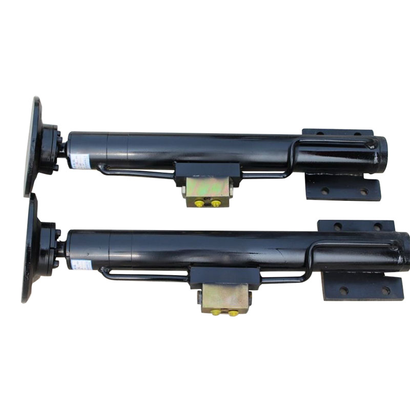 Hydraulic cylinder assists mechanized operation