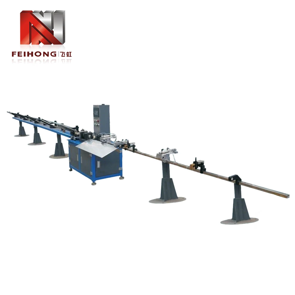 How can an automatic feeding and pipe cutting machine reduce material waste in industrial applications