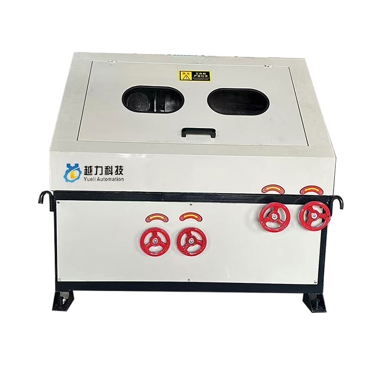 What safety precautions should be followed when using a square pipe polishing machine