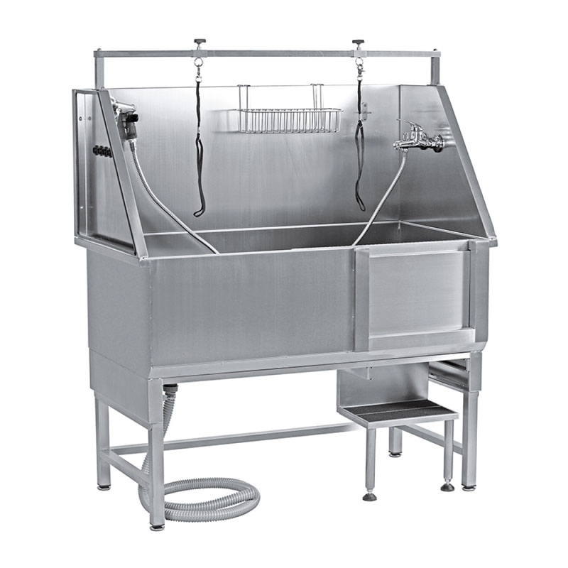 Why Is a Fixed Dog Grooming Bath More Durable Than Stainless Steel Tubs
