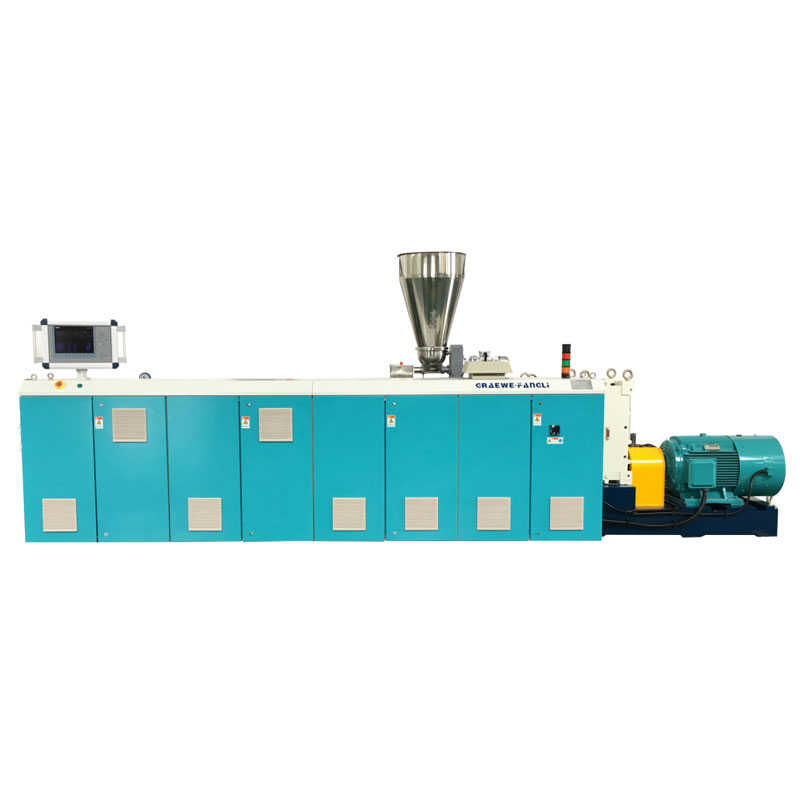 What Is the Maximum Throughput Rate of a Counter-Rotating Parallel Twin Screw Extruder for Pipe Extrusion
