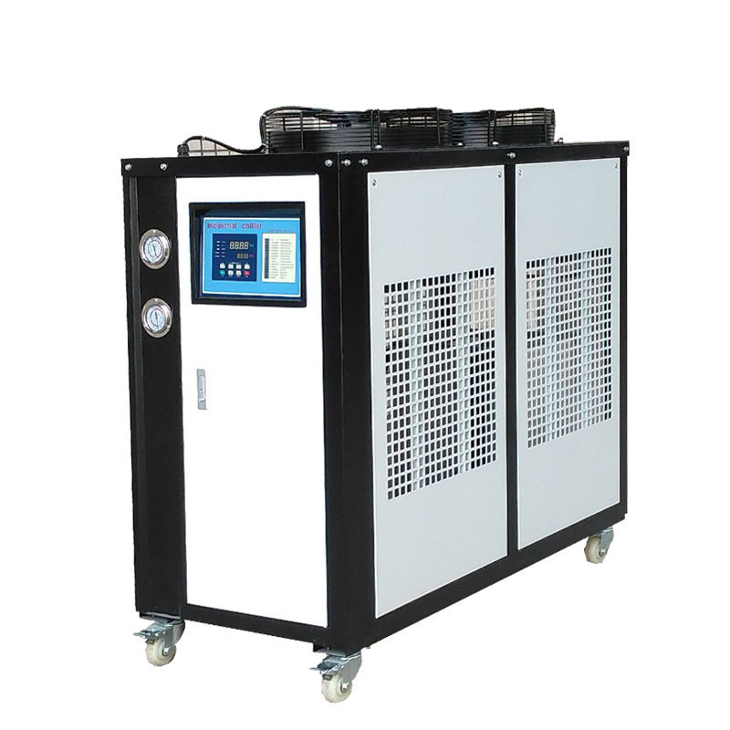 Which Refrigerant (R410A vs R134A) Performs Better in a 3PH-380V-50HZ 5HP Air-cooled Box Chiller at High Load