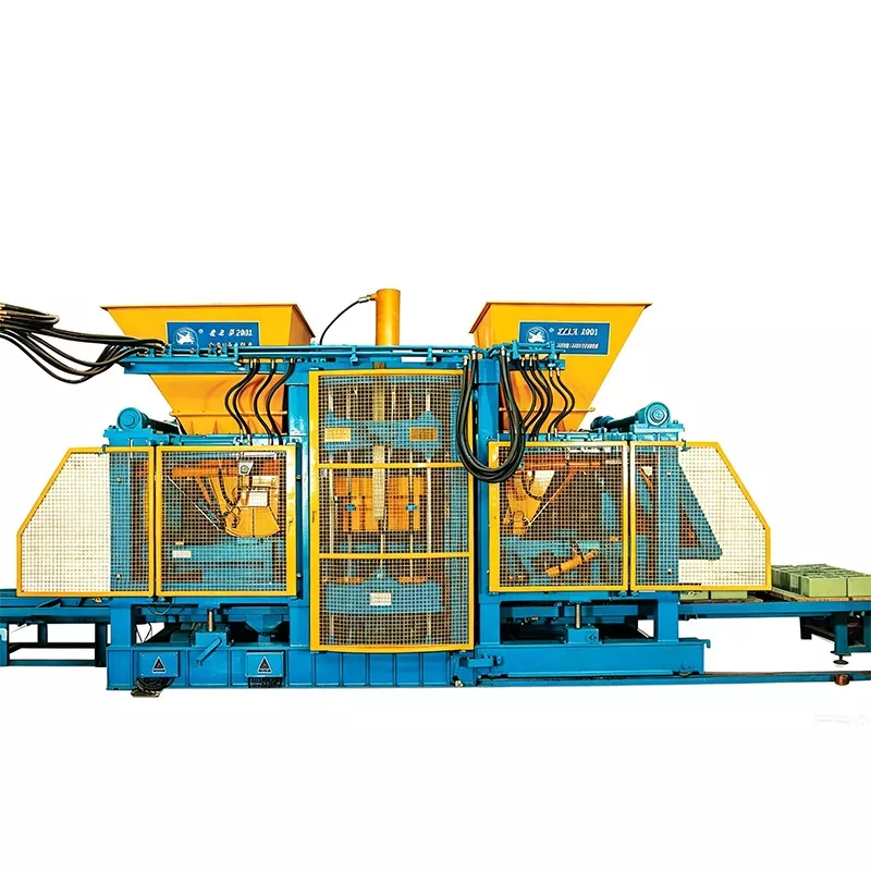 Does the QFT15-18 Brick Machine Support Fully Automated Pallet Handling and Curing
