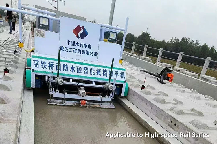 What Are the Key Advantages of Using a High-speed Rail Intermediate Concrete Ultrasonic Paver