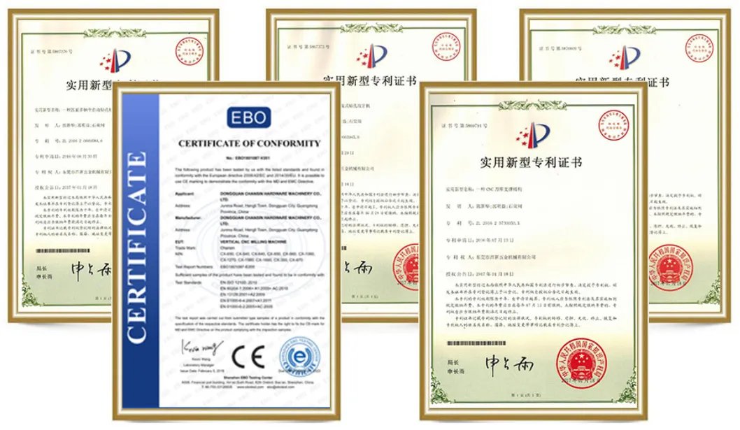 3 Axis Precision CNC Vertical Milling Machine Linear Gideway CNC Machining Center