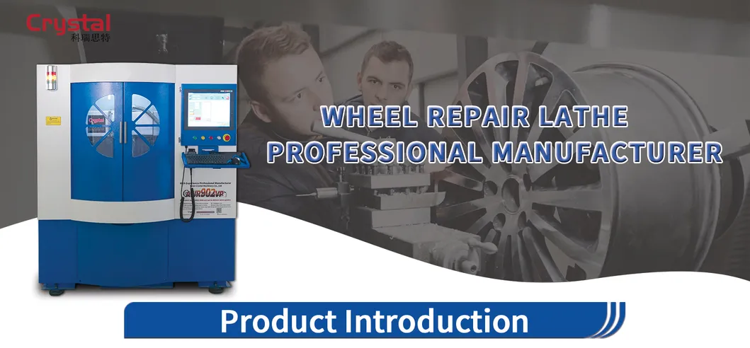 Alloy Wheel Rim Repair CNC Lathe Diamond Cut Wheel Machines