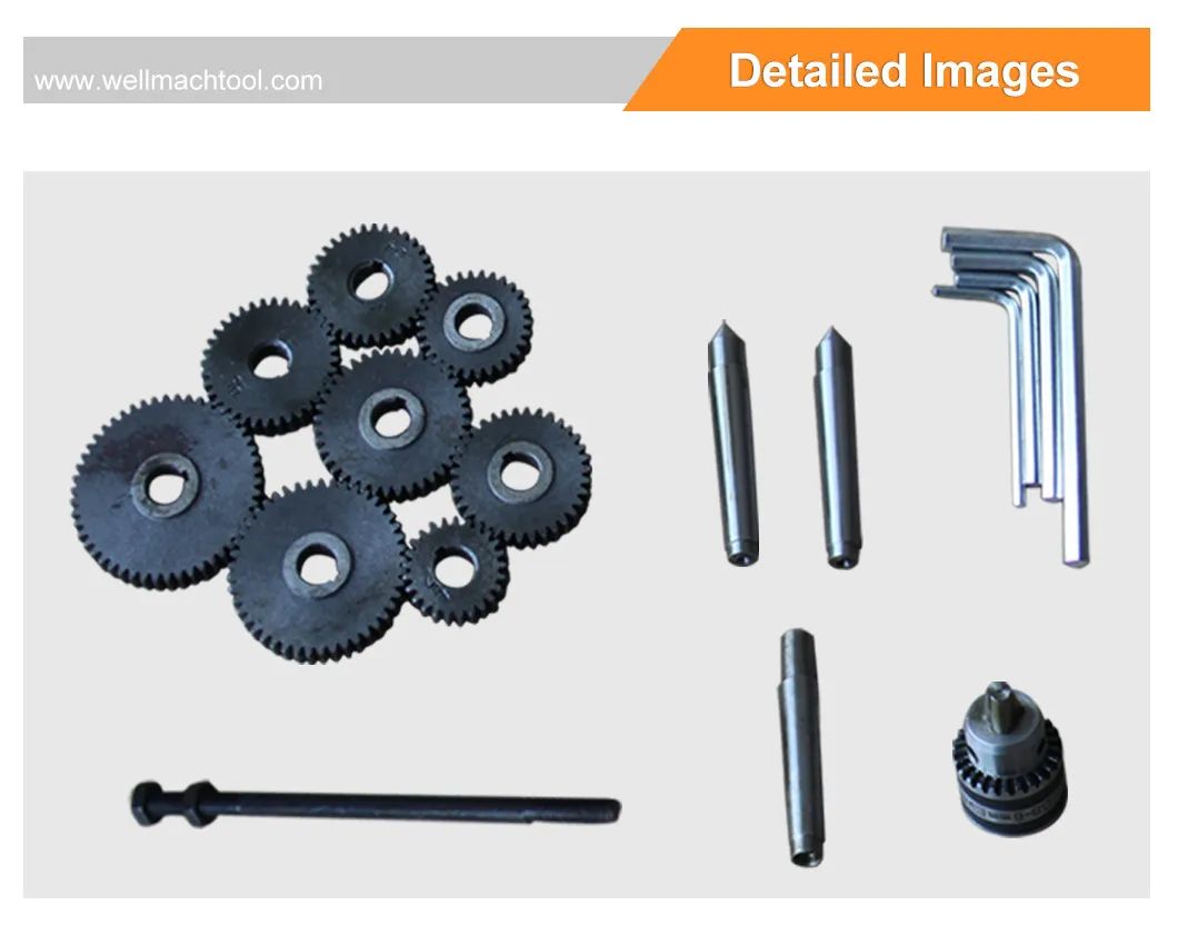 AT125 3 in 1 Combo Hobby Lathe machine for Metal-Cutting in China