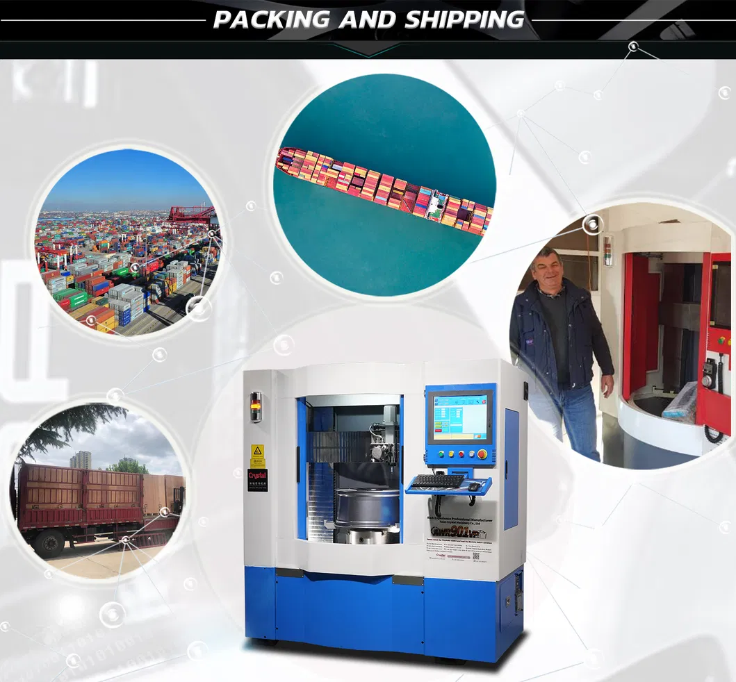 Awr901vp-PRO Vertical Wheel Diameter 32′′ Inch Wheel Repair CNC Lathe Machine