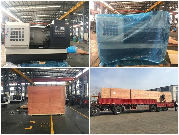 Ck6163 Big Size Horizontal Flat Bed CNC Turning Lathe Machine