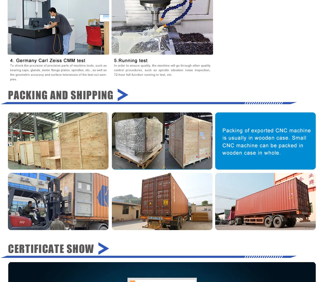 Factory Direct Sales Vertical Machine Controlled Machining Center for Metal Processing