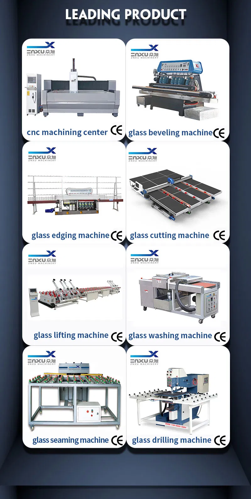 Factory Price Zxx-C3018 CNC Milling Machine for Glass/ Acrylic/Ceramic Tiles/Rock Plates
