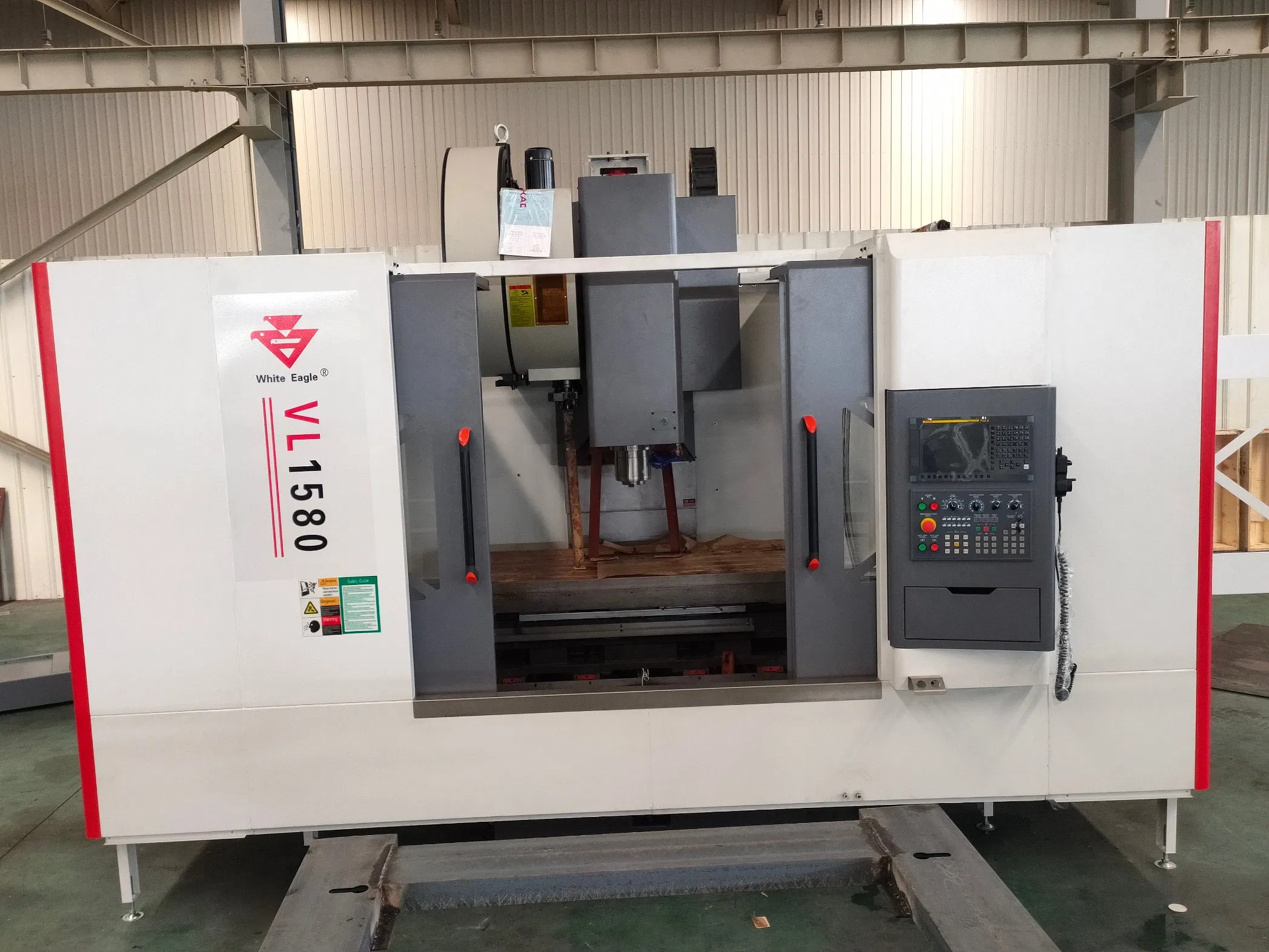 Fanuc Siemens Controller CNC Milling Machine Vmc1160L Bt40 Spindle Taiwang Brand Linear Guide-Way Vertical Machine Center