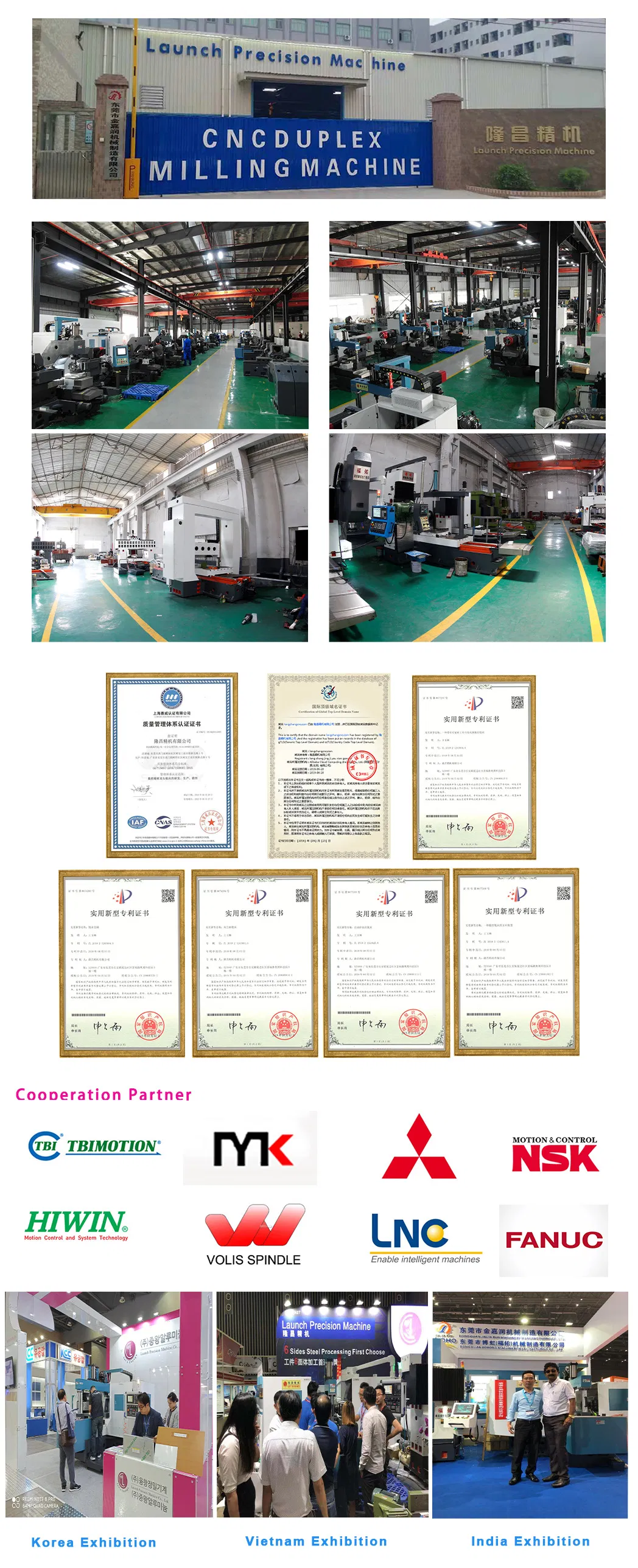 Floor Type Face Milling Machine-High Performance Twin Head Milling Machine From China
