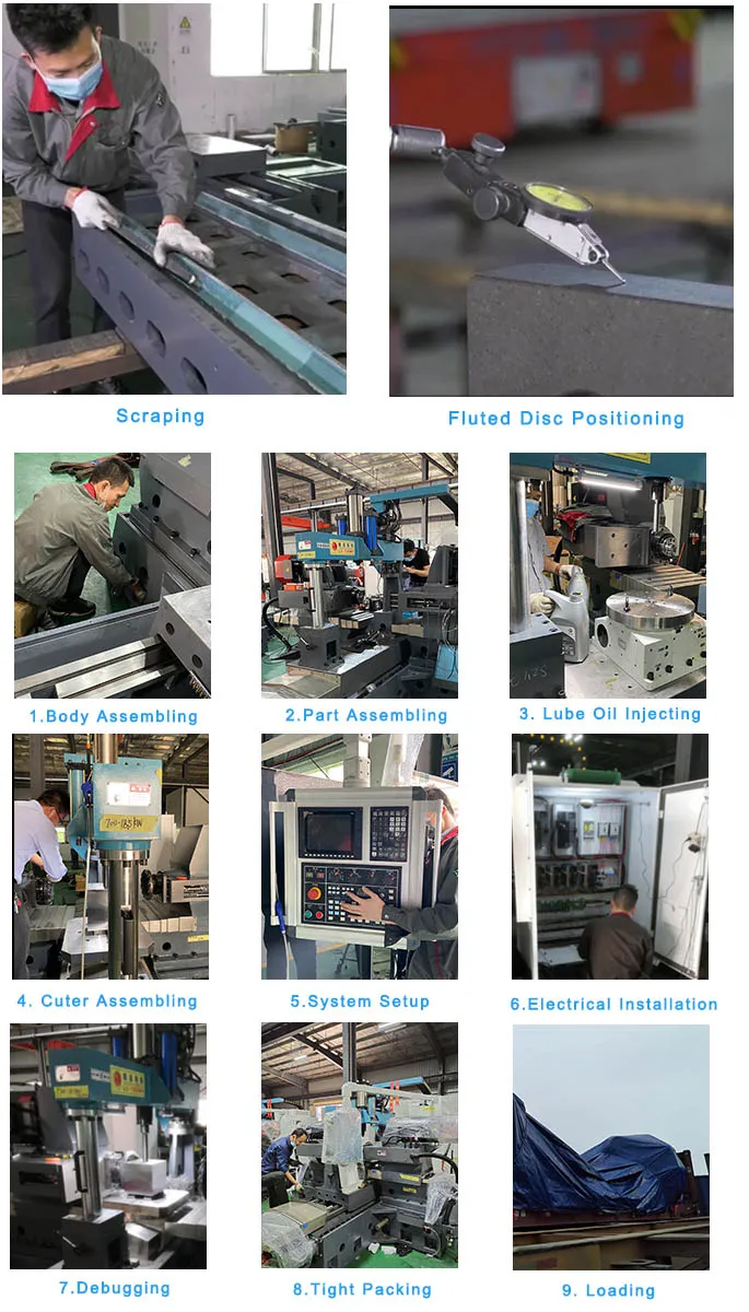 Floor Type Face Milling Machine-High Performance Twin Head Milling Machine From China