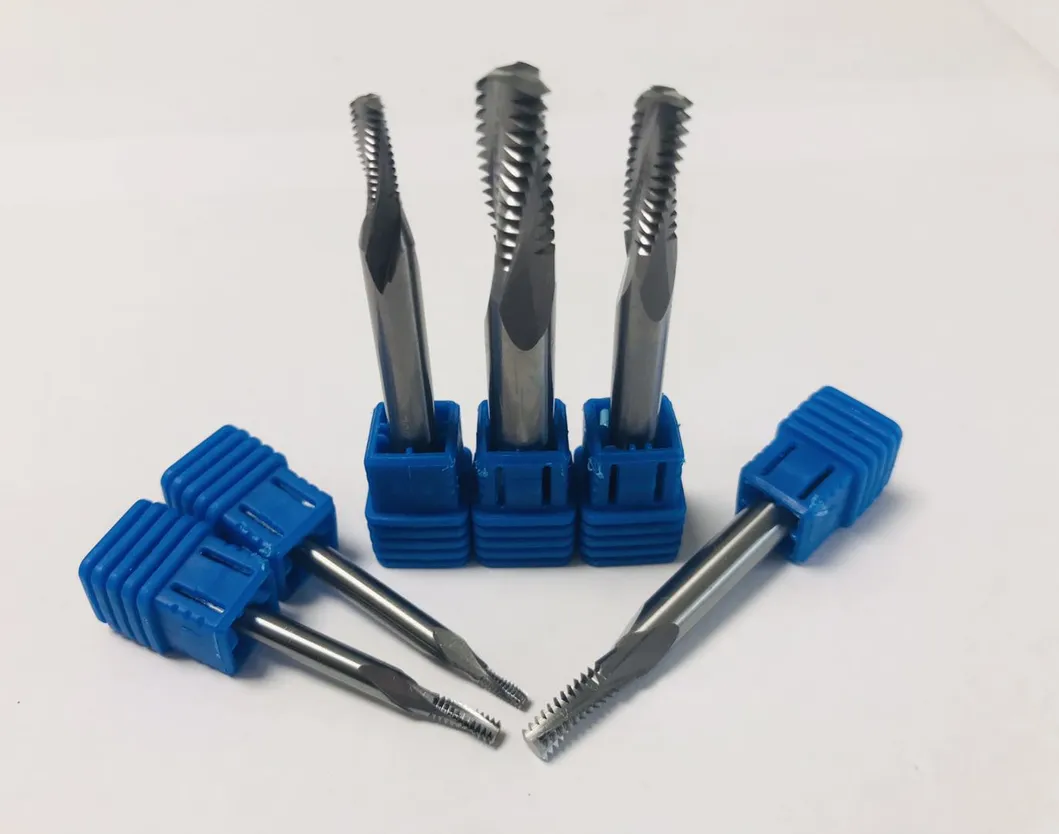 High Hardness 3 Flutes Carbide Thread End Mill for Aluminum