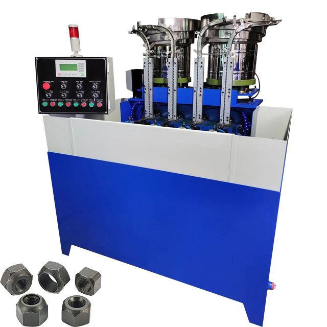 High Precision DIN934 Nut Weld Nut Tapping Machine