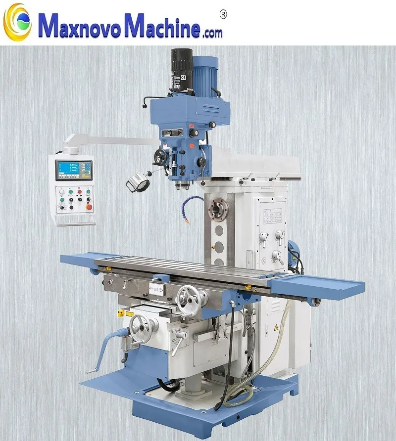 High Precision Universal Turret Milling Machine with Advanced Servo Motor (mm-VHF350S)
