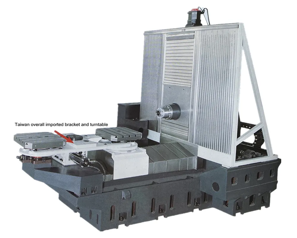 Hmc500 CNC Double Positions Horizontal Machining Center
