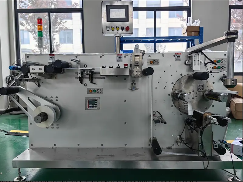Auto Roll To Roll Rewinder