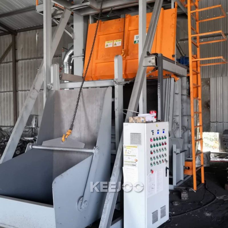 Valves Tumblast Shot Blasting Machine