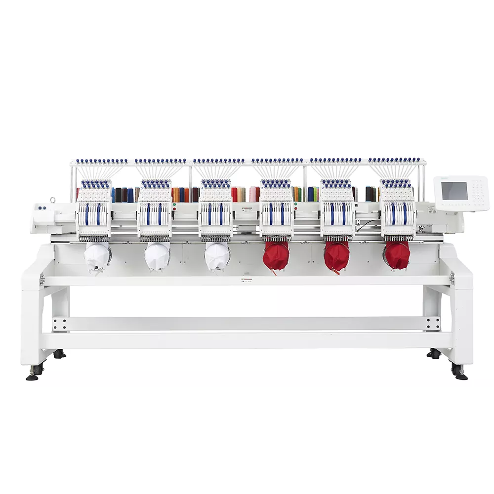 Six Heads Cap Funciton Embroidery Machine