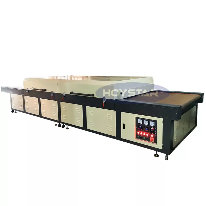 Large Infrared Dryer Machine With Conveyor Belt