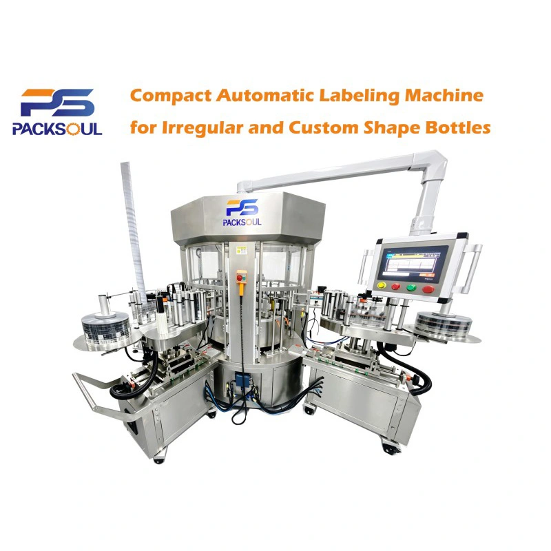 Custom Shape Bottle Labeling Machine