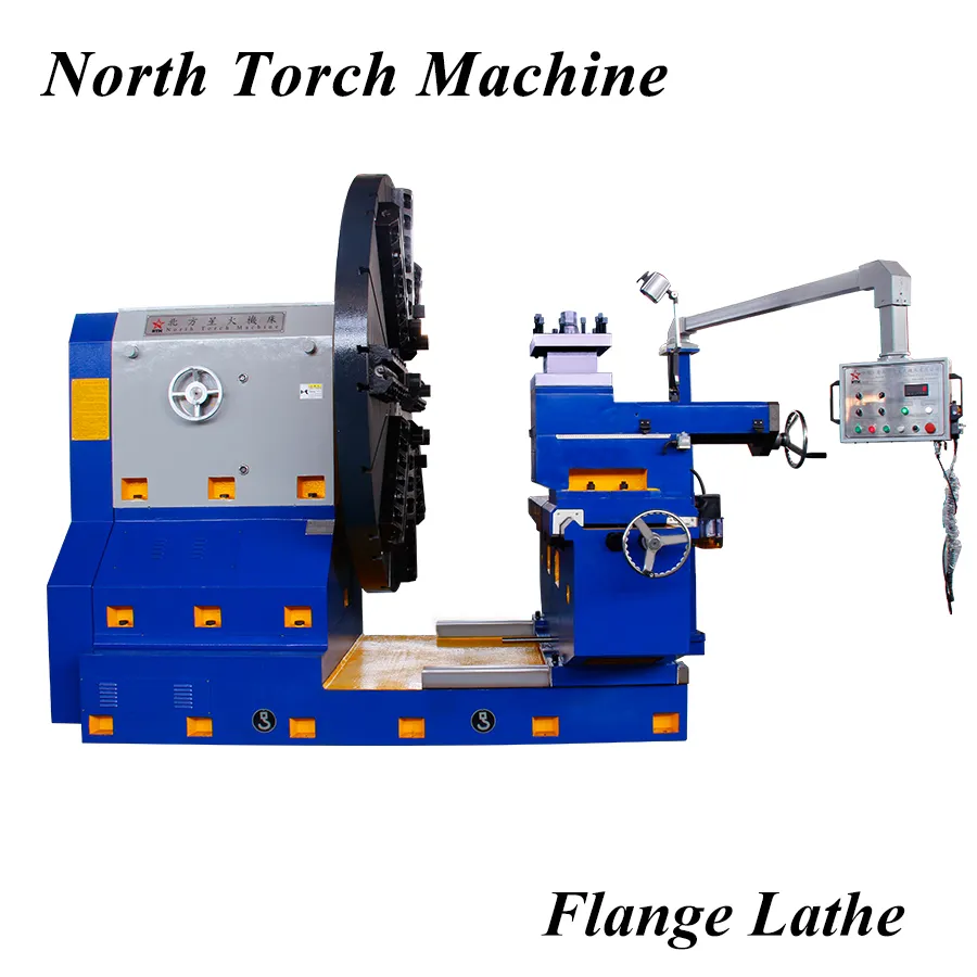 Large Flange Turning Lathe Machine with Special Designed Dro System
