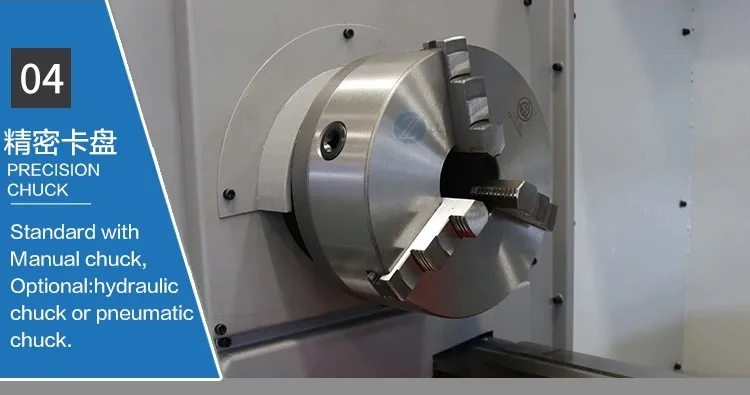 Low Cost in China Ck0641/ Ck0660/Ck0680 Hard Guide Way CNC Lathe