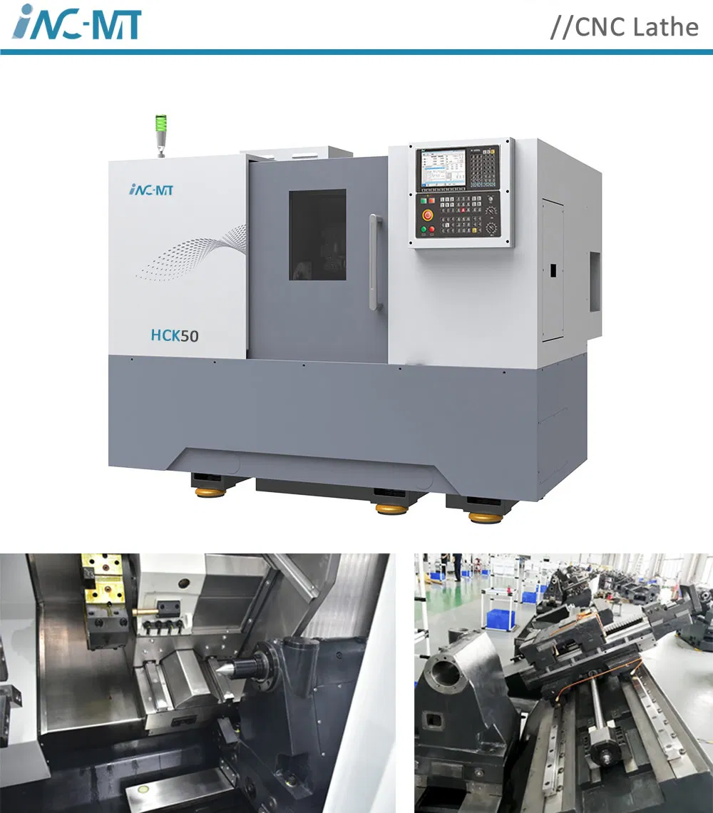 Metal-Cutting Tools Linear Control Inc-Mt Shaft CNC Turning Machine Hck50