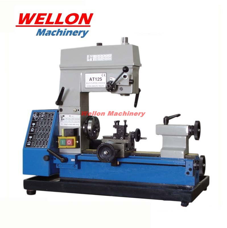 Multi Purpose Bench Turning Milling Drilling Machine At125 (Multi function 3 in 1 Bench Lathe drill mill)