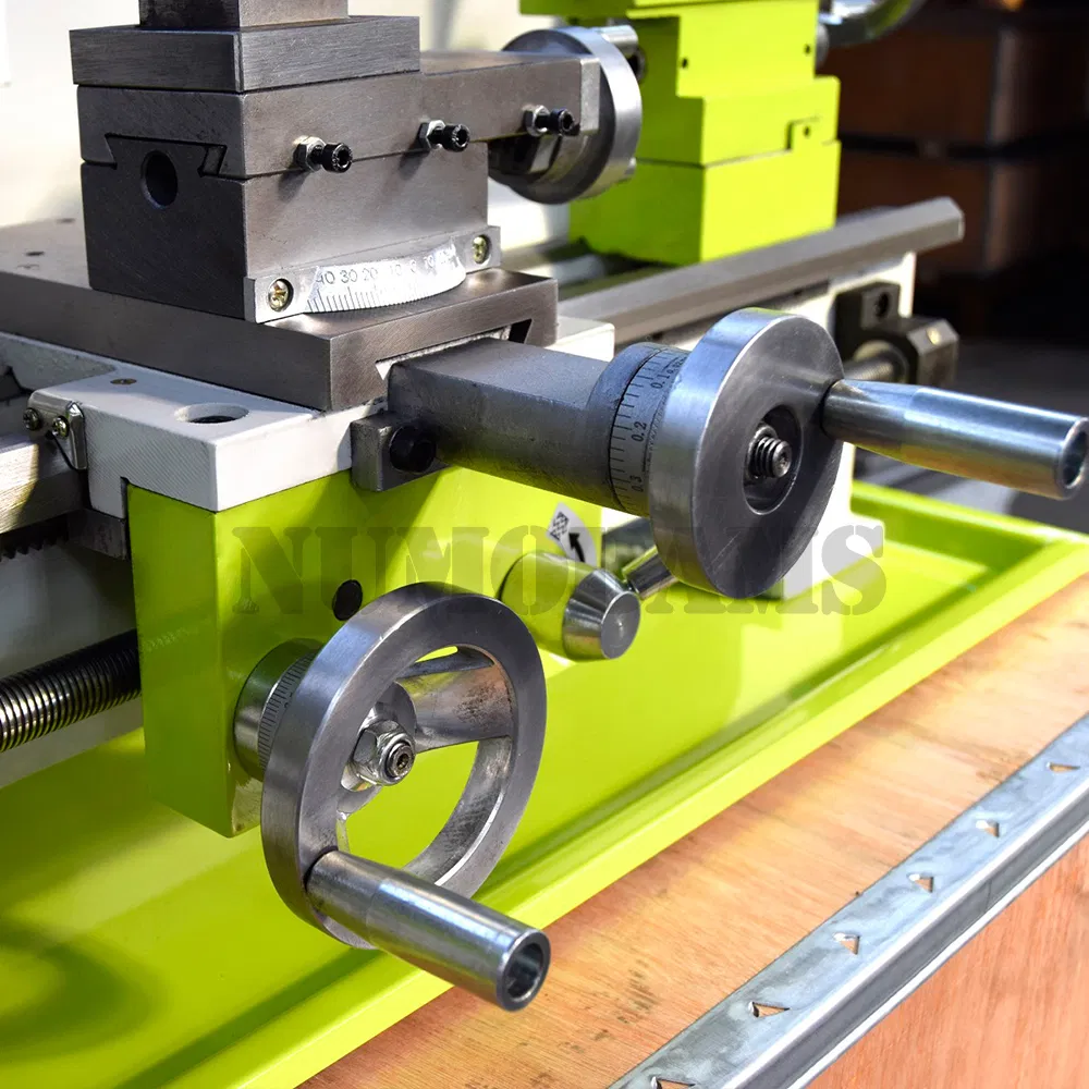 Numobams Wm210L 850W Brushless Motor Mt5 Spindle 800mm Working Length with 125mm Chuck Mini Metal Lathe Machine