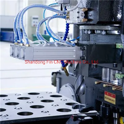 PPHD123 Steel Structure Fabrication Hydraulic High-Speed Punching Drilling CNC Machine for Plate 1500mm*775mm*25mm