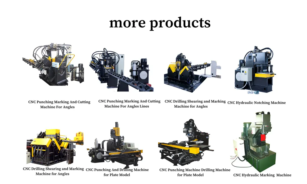 PPHD153 FINCM CNC Tower Connecting Plate Automatic Hydraulic Eyelet Work High Speed Drilling Compound Machine 1800mm*800mm*25mm