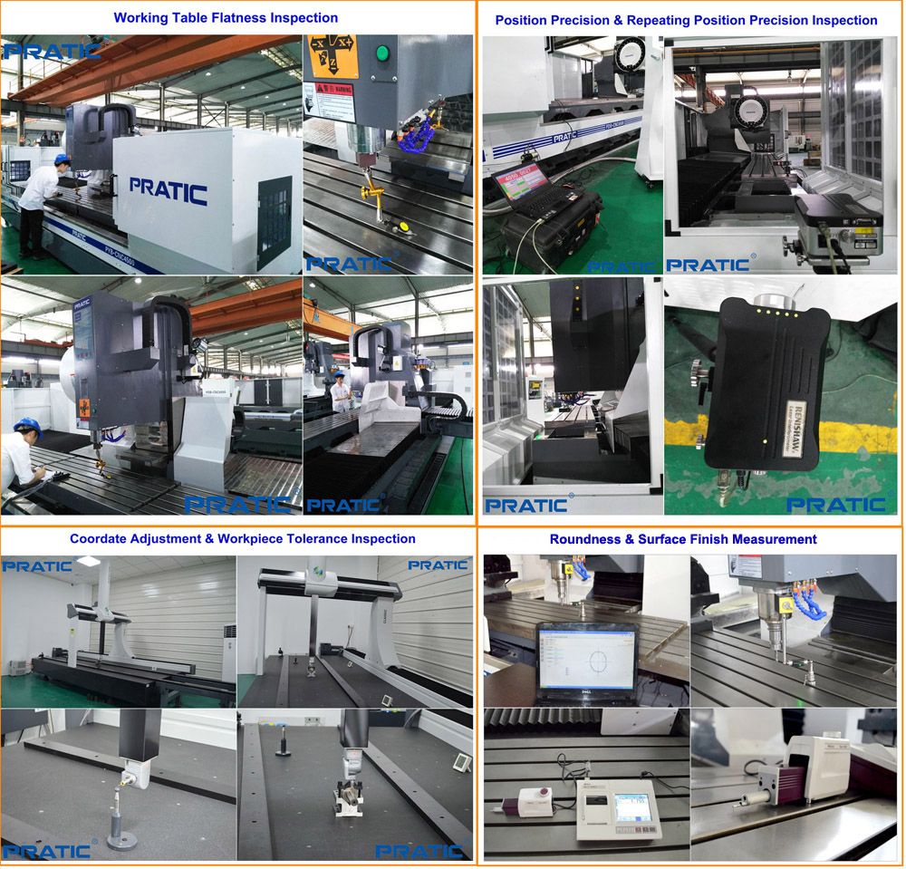 Pratic Gantry Machining Center with High Precision for Aircraft Parts Making