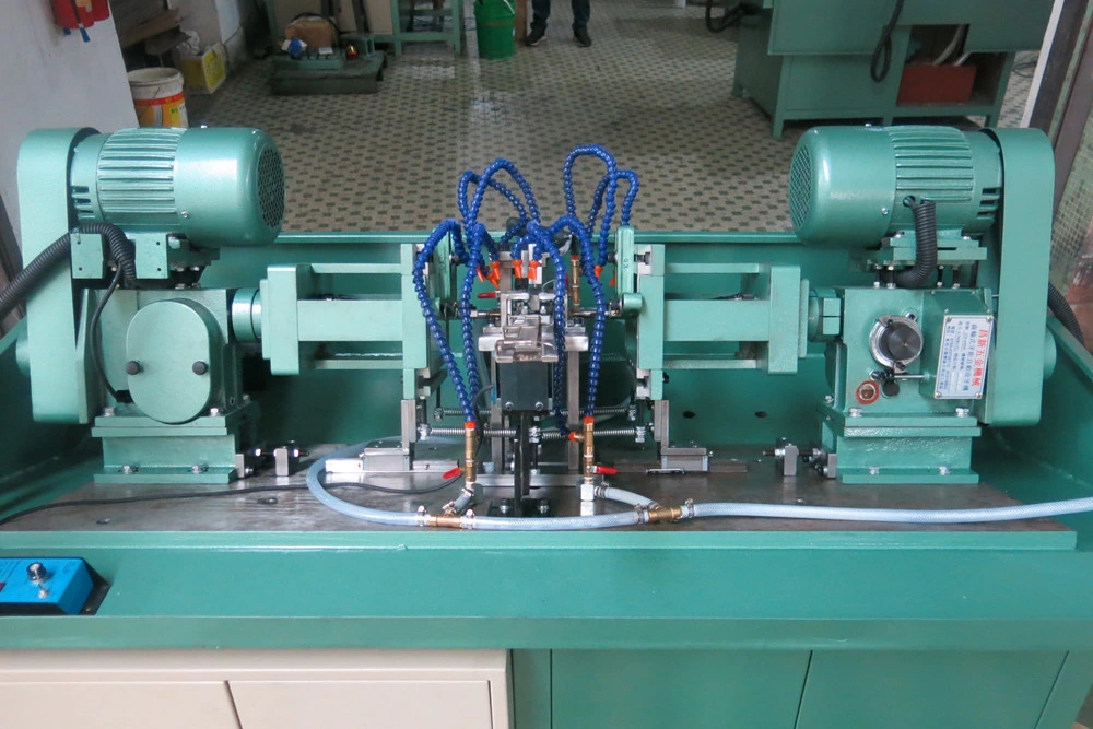 Semi Automatic Double Head Horizontal Type Multi Spindle Tapping Machine for Punching Profiles