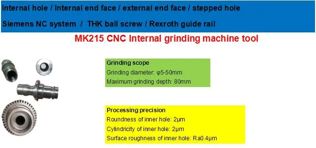 Smart and Efficiency CNC Internal Grinding Machine Tool Mk215