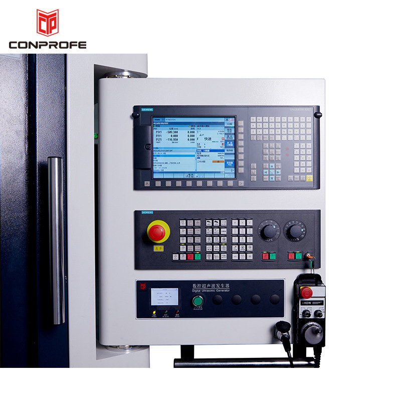 Spindle Hsk-32e 3 Axis Compact Mini CNC Milling Machine with Tool Changer