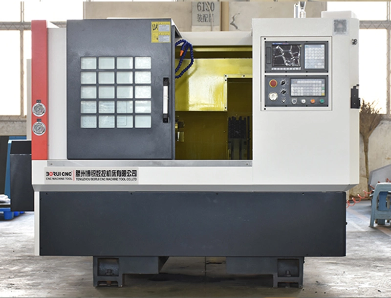 Tck6340 Tck6350 Horizontal CNC Turning Metal Lathe Slant Bed High Quality