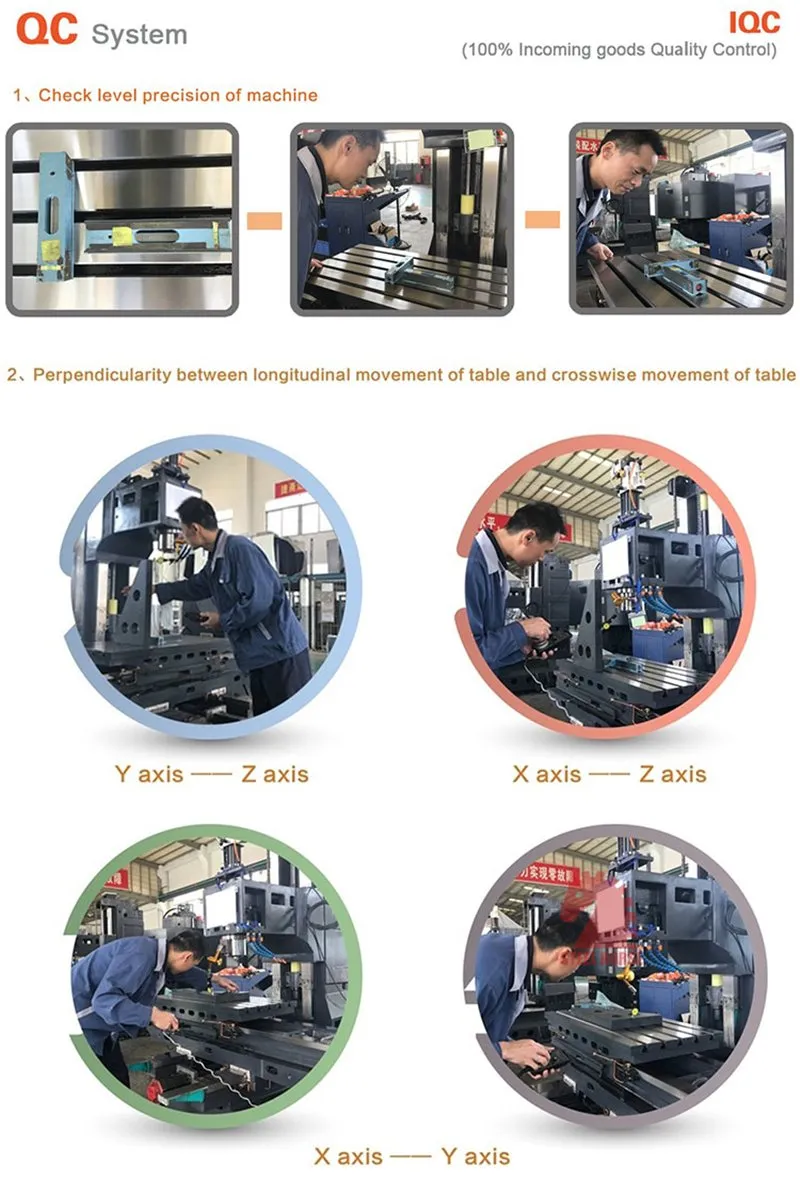 Vmc850 3 4 Axis Vmc Vertical Metal Machining CNC Machine Center