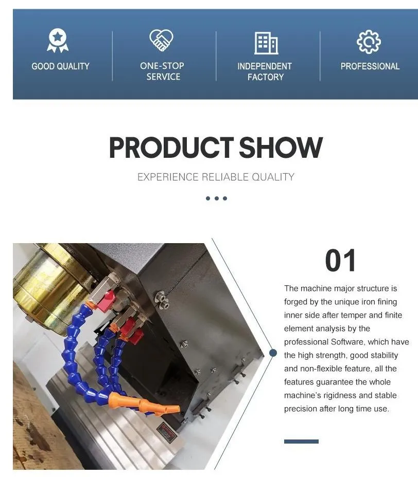 Vmc855 Machine Center for Metal Working Milling and Drilling High Speed CNC Milling Machine