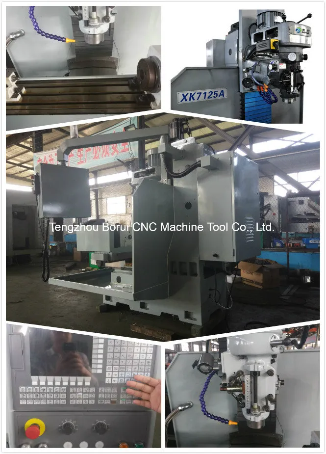 Xk7125A CNC Milling Machine with Siemens or Fanuc System for Sale