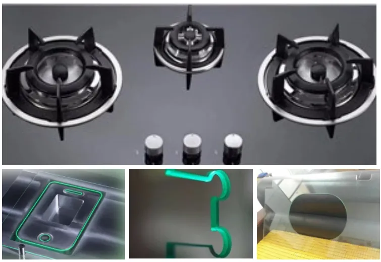 Zxx-1325c CNC Glass Door Clamp Notching and Grinding Machine